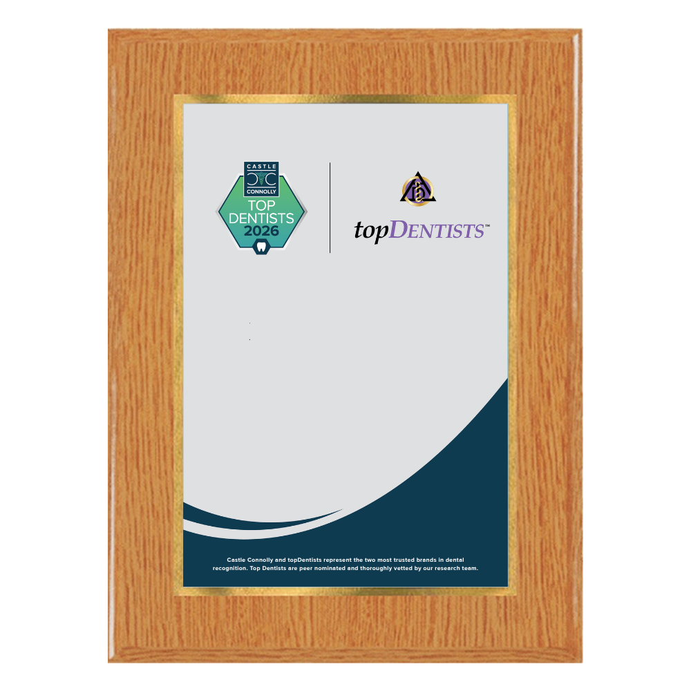 2026 Top Dentists - Dual Recognition Plaques