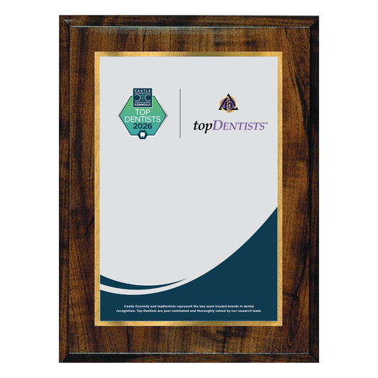 2026 Top Dentists - Dual Recognition Plaques